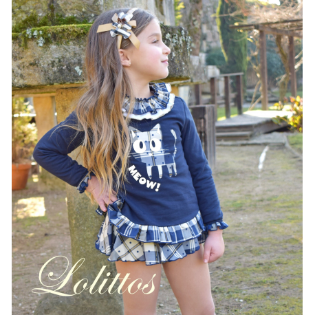 CONJUNTO SUDADERA/SHORT A TEDDY LOLITTOS