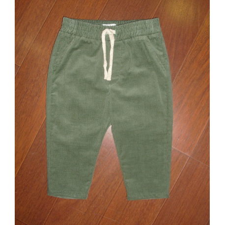 PANTALÓN VERDE GOMA CINTURA