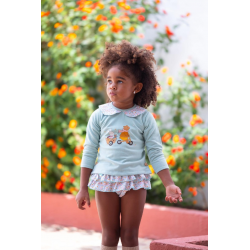 CONJUNTO SUDADERA CON SHORT-FALDITA LIBERTY VERDEAGUA