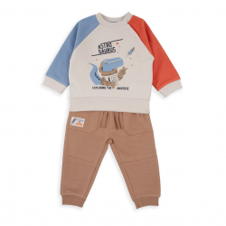 CONJUNTO SUDADERA C/PANTALÓN MULTICOLOR UNISEX