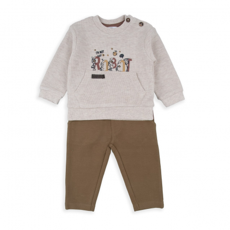 CONJUNTO JERSEY C/PANTALÓN ARENA-CHOCO UNISEX