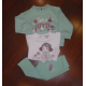 CONJUNTO SUDADERA C/LEGGINS Y CAMISETA LILA-VERDEAGUA