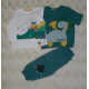 CONJUNTO SUDADERA C/JOGGING Y CAMISETA VERDE DRAGÓN  UNISEX