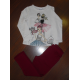 CONJUNTO CAMISETA C/PANTALÓN GRANATE MUÑECAS