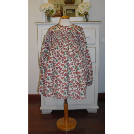 VESTIDO FLORES CRETONA