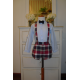 CONJUNTO PETO CON CAMISA Y PAJARITA ESCOCÉS