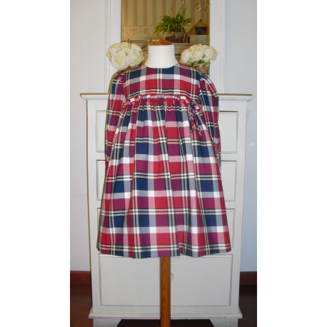 VESTIDO CUADROS ESCOCESES