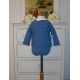 CONJUNTO CAMISA CON RANITA Y JERSEY AZULÓN