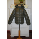 CHAQUETÓN HUSKY UNISEX  VERDE PARCHES