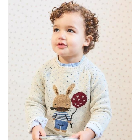 CONJUNTO CAMISA CON JERSEY TERRACOTA